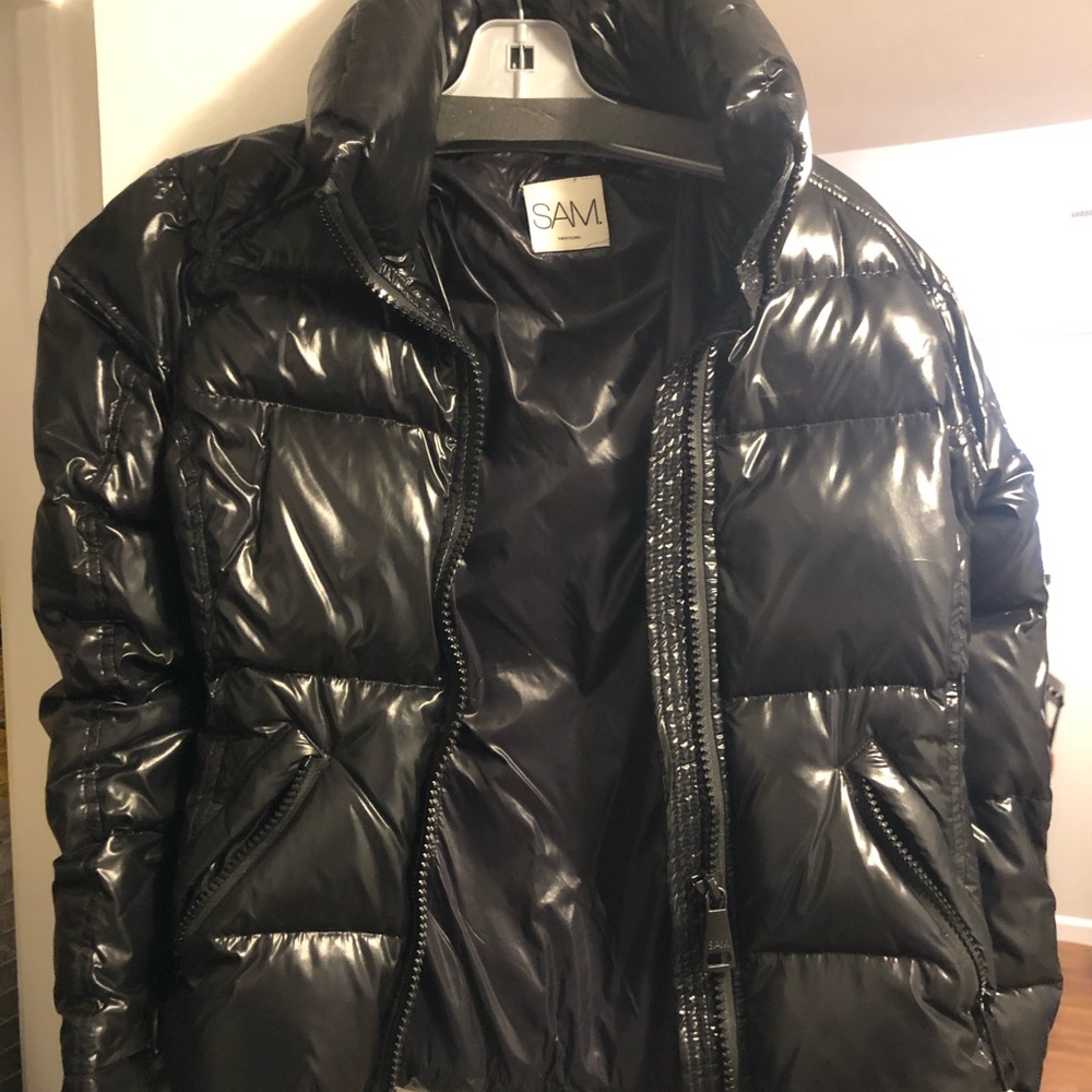 Woman’s Sam black coat, no hood. Size xs - Picture 5 of 5